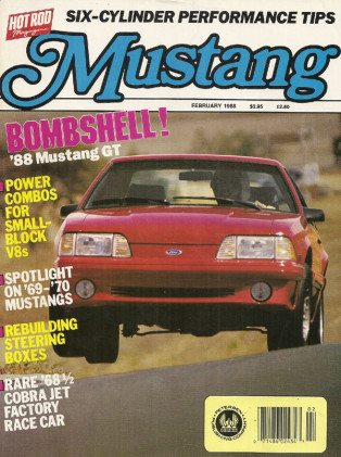 MUSTANG by HOT ROD 1988 FEB - GT500KR, DYNO's COBRA JET